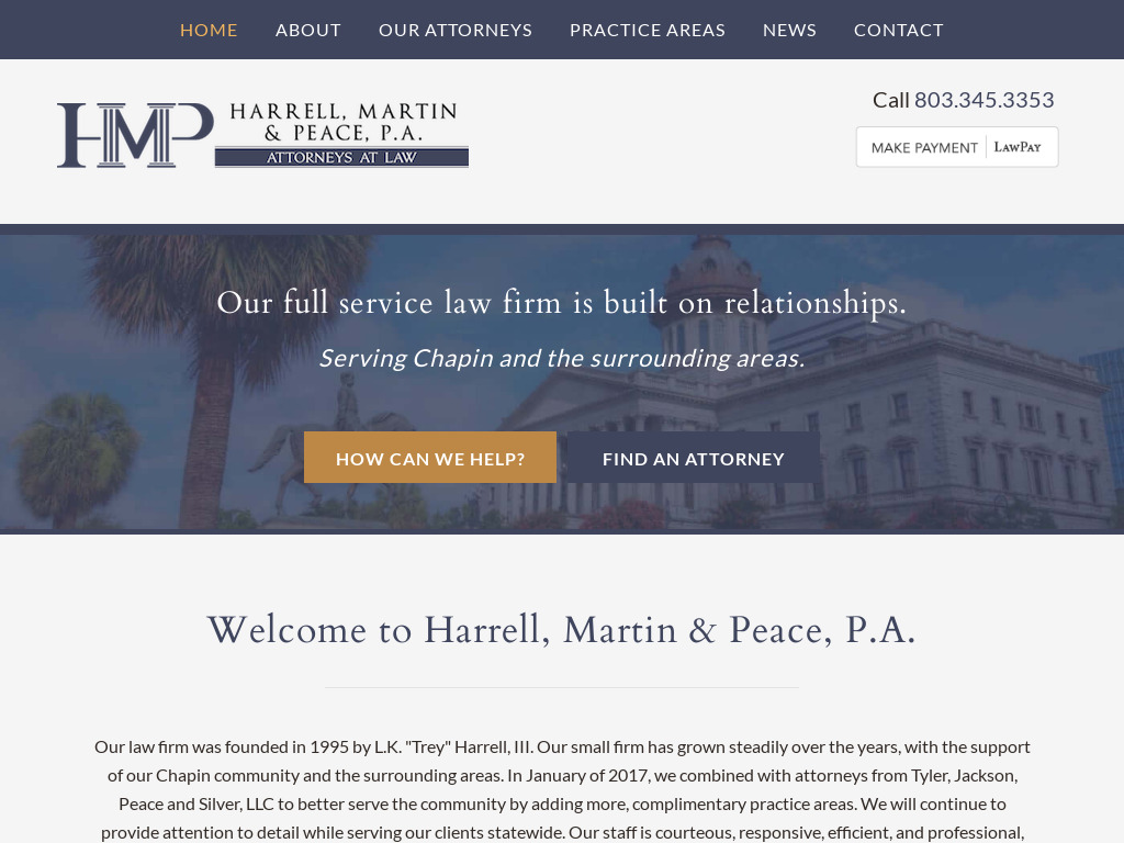 Top 5 Lawyers in Chapin SC: Expert Legal Representation You Can Trust