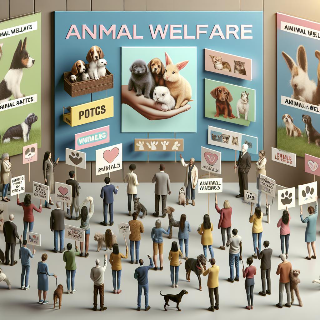 Animal abuse awareness campaign.