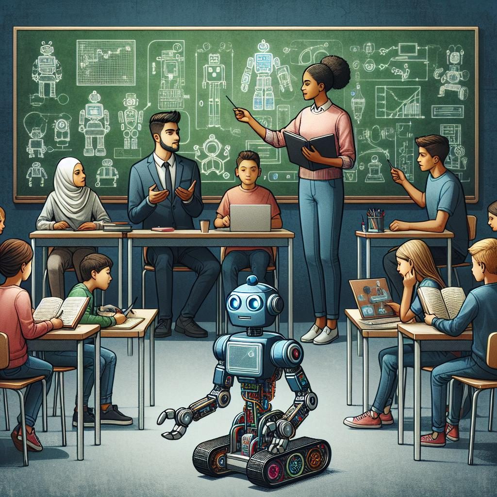 Robotics for Education Concept.