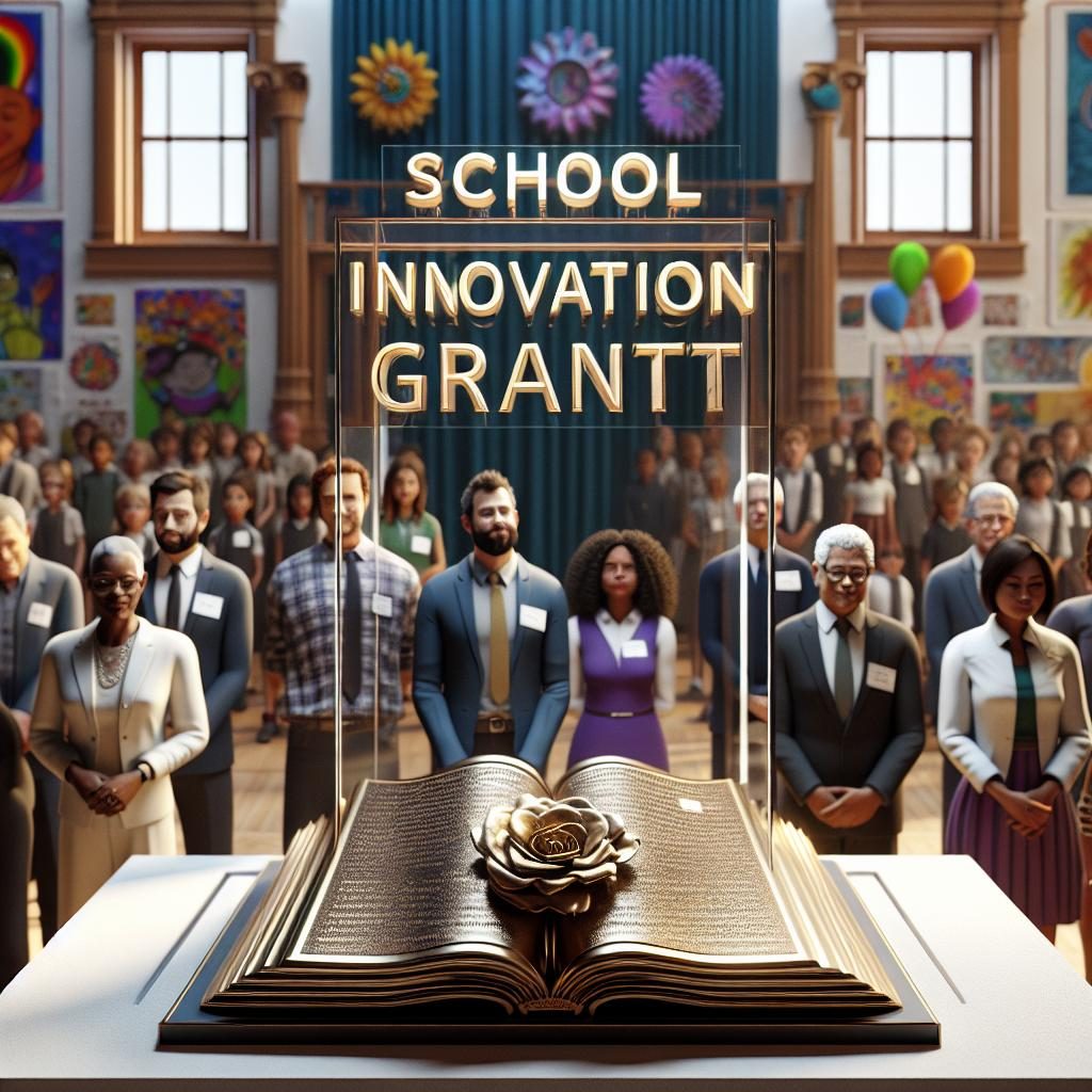 School innovation grant award.