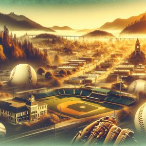 Baseball-themed Auburn scenery.