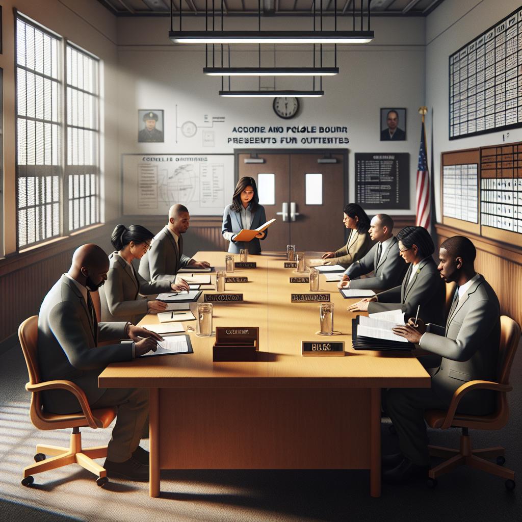 Parole Board Meeting Room