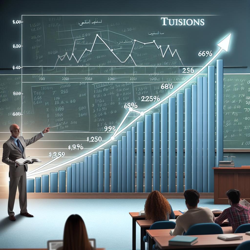 University tuition price changes