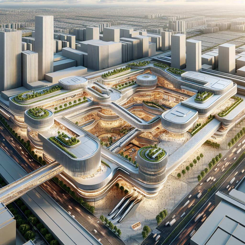 Retail Center Expansion Concept