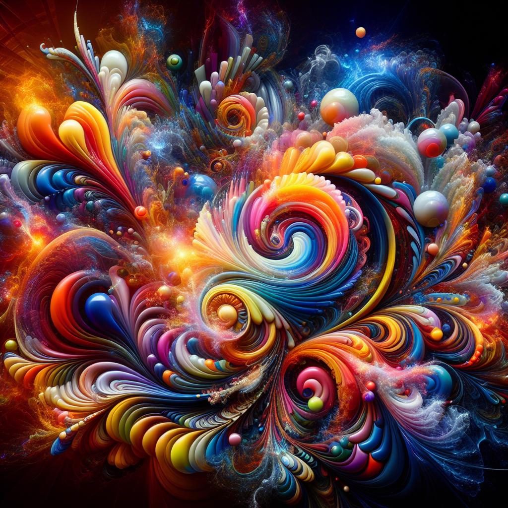 Vibrant Abstract Creations