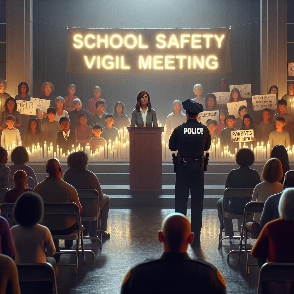 School Safety Vigil Meeting