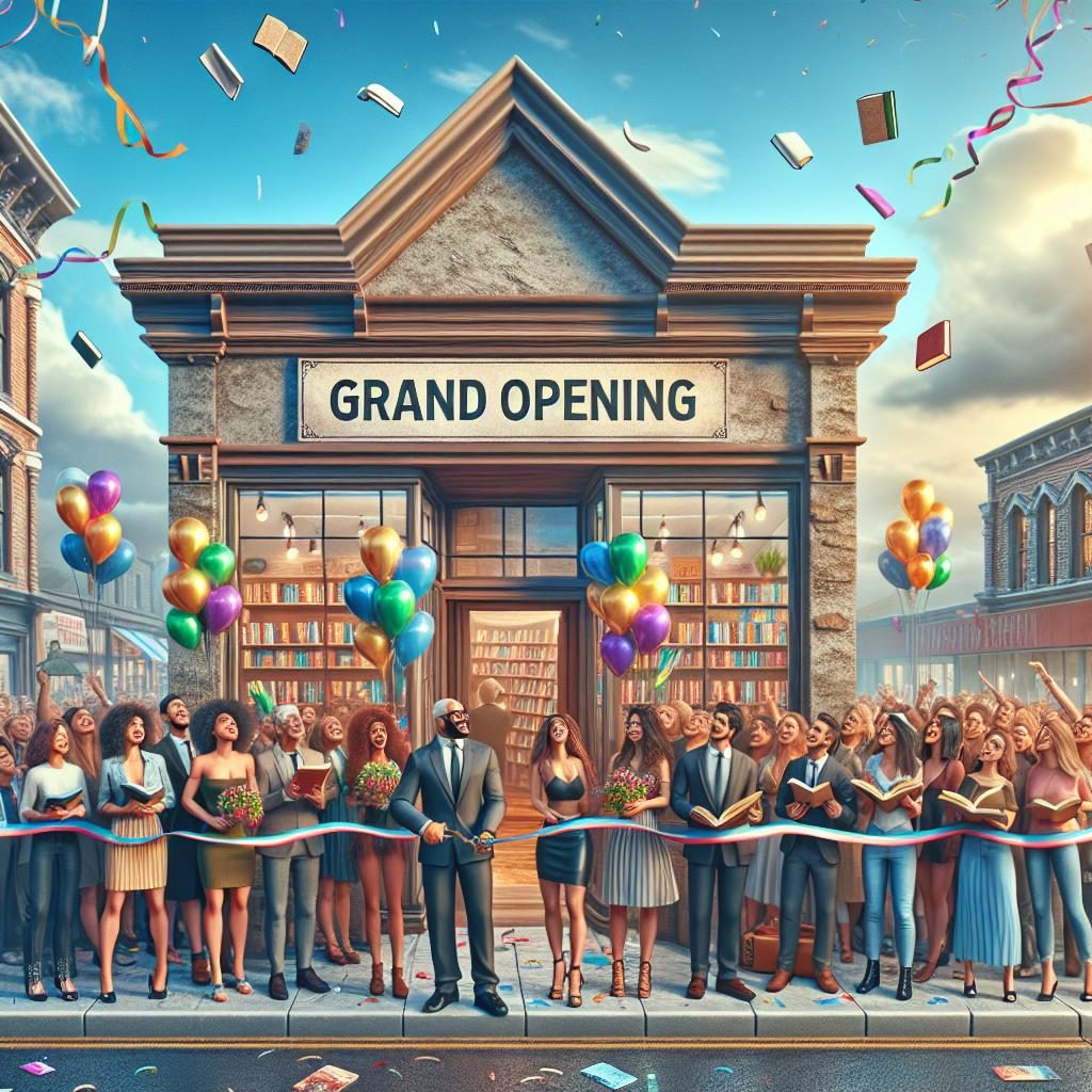 Bookstore Grand Opening Celebration