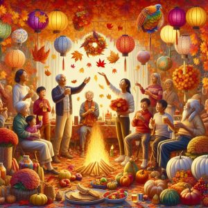 Autumn festival celebration