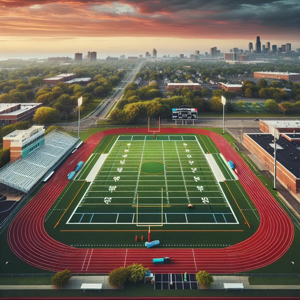 Football Field Perspective