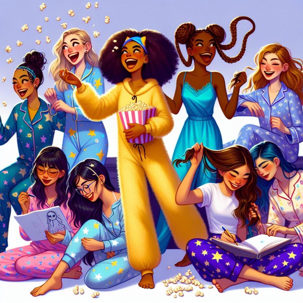 Empowered Girls Pajama Party