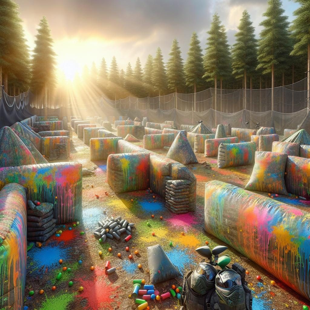 Vibrant Paintball Arena