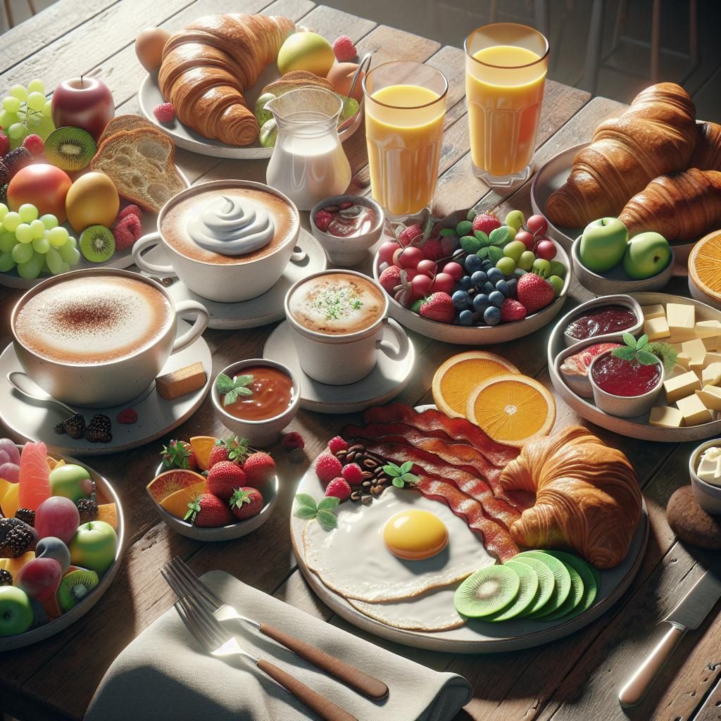 Fresh Breakfast Spread