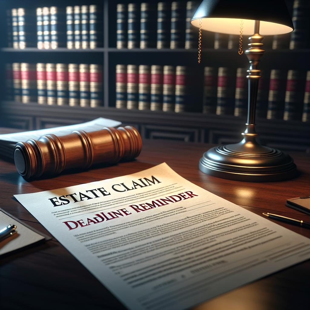 Estate claim deadline reminder