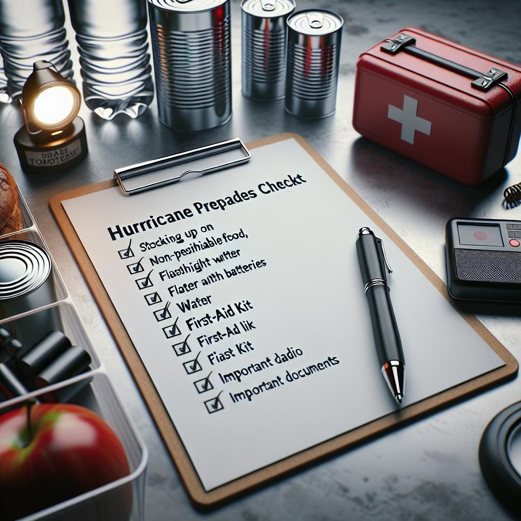 Hurricane Preparedness Checklist