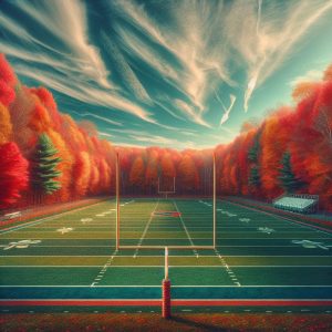 Autumn Football Field