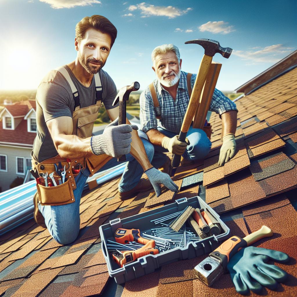 Roof repair process