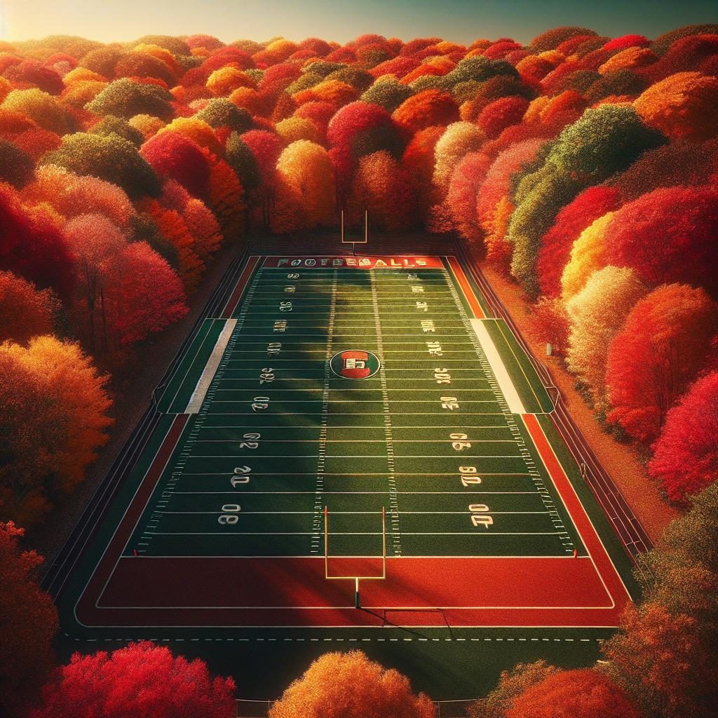 Autumn Football Field