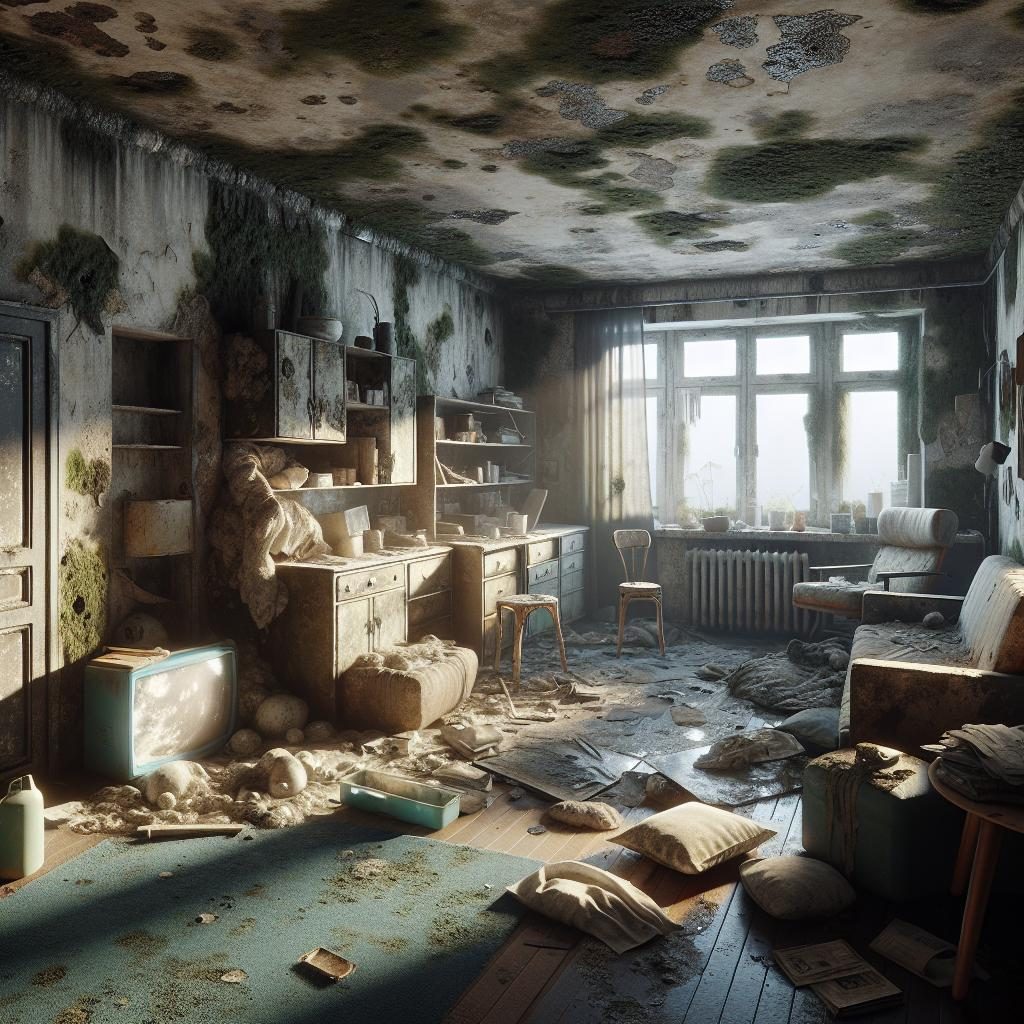 Moldy Apartment Interior