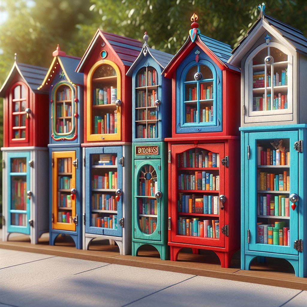 Colorful Mini Libraries