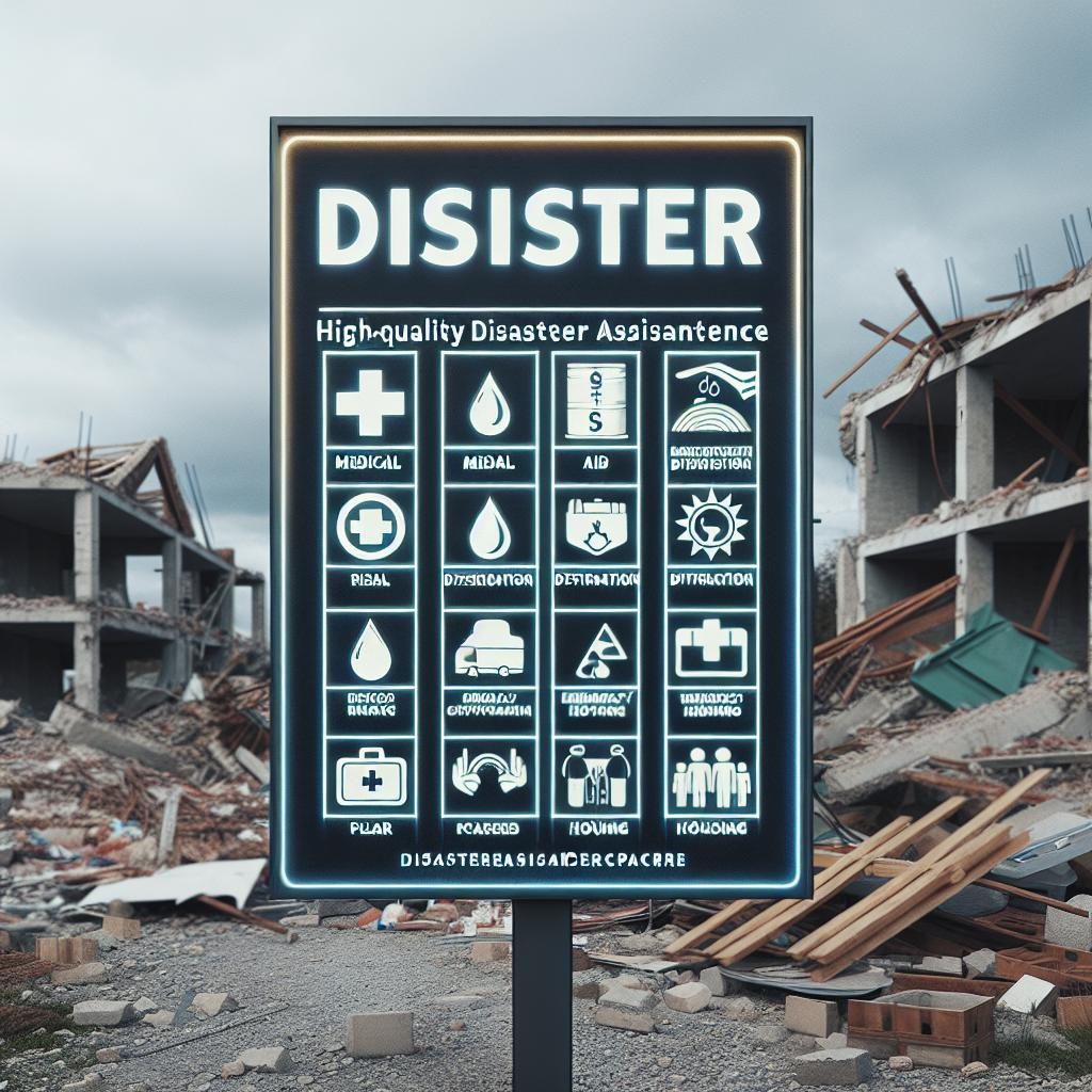 Disaster Assistance Signage