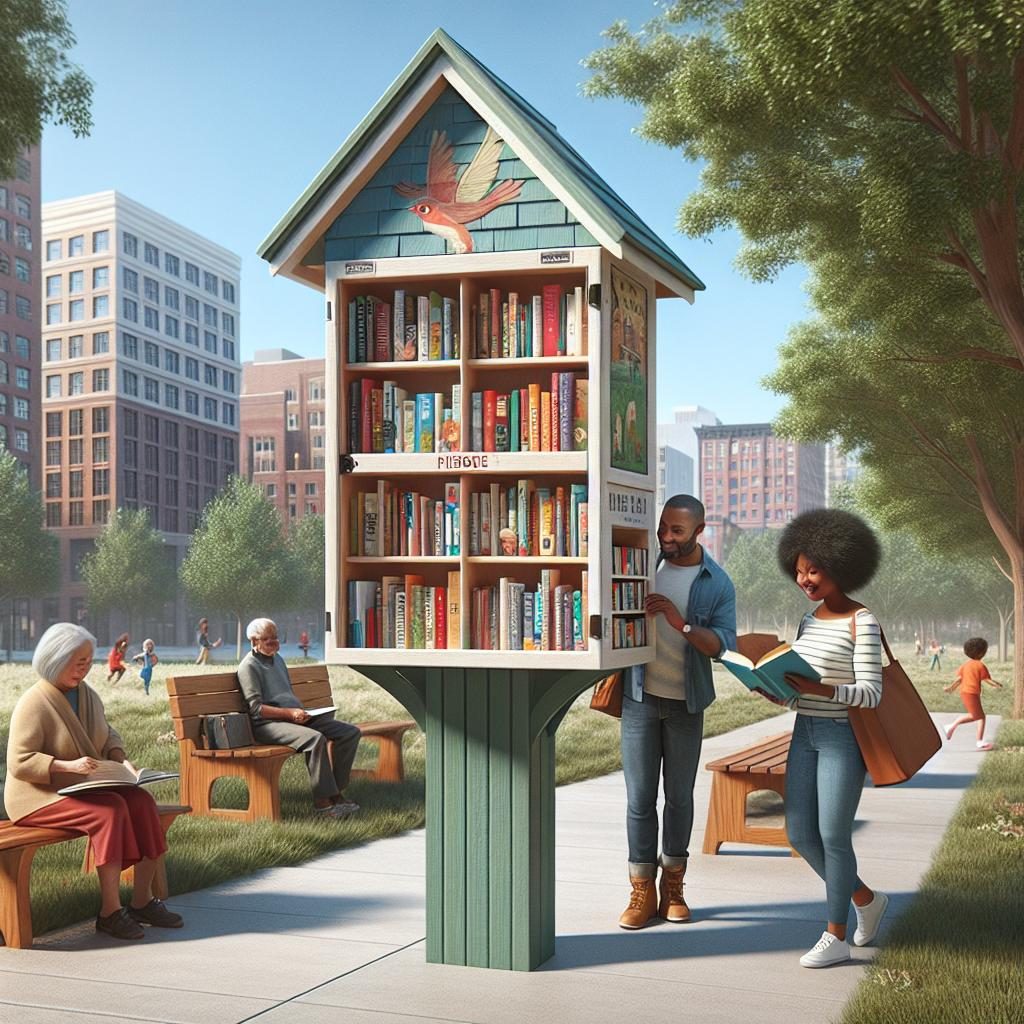 Mini-library community initiative