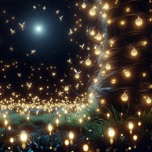 Fireflies and Holiday Lights