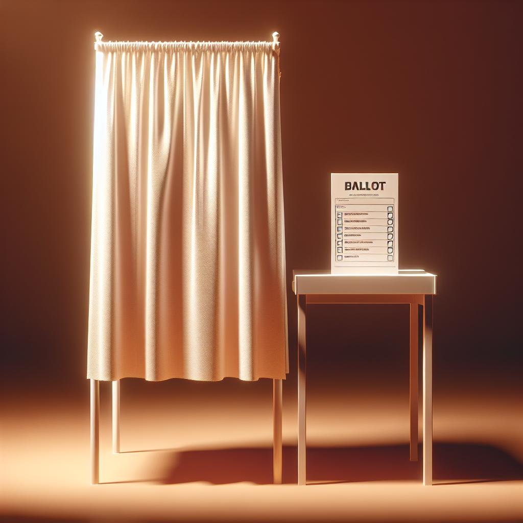 Ballot and Voting Booth