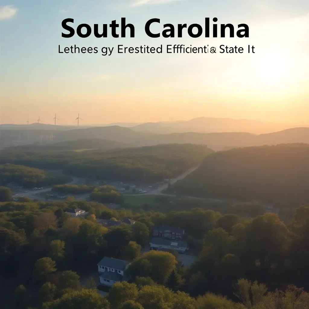 South Carolina Ranked as the Least Energy Efficient State in the Nation