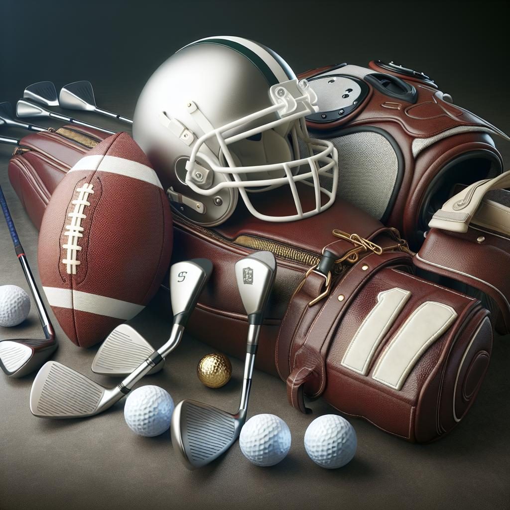 "Football and Golf Gear"