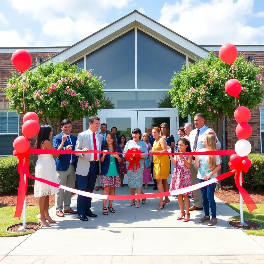 Celebrating the Grand Opening of South Lake Elementary School in Lexington, SC