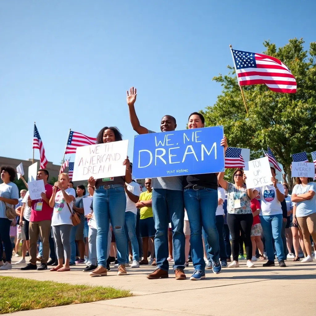 New Citizens Celebrate Their American Dreams in Irmo, South Carolina