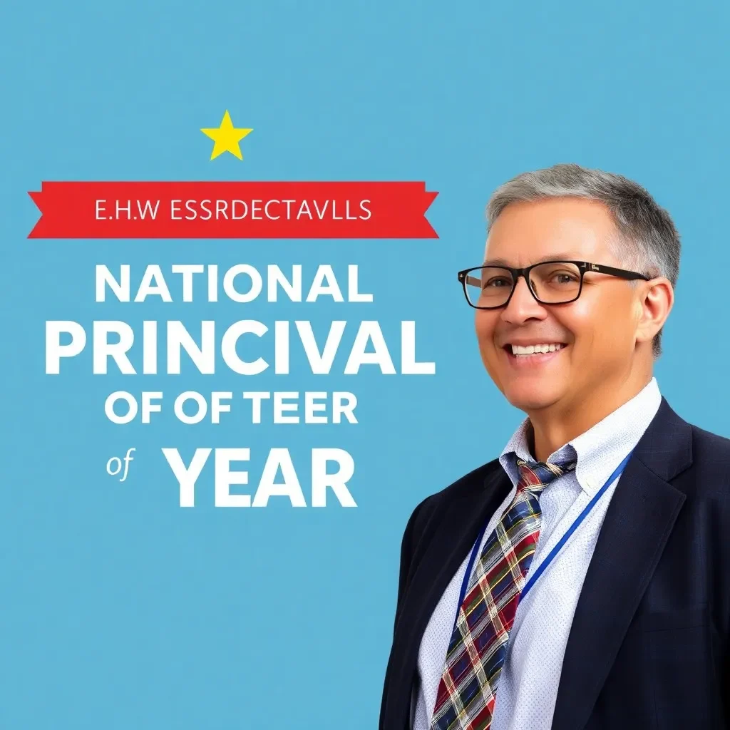 Local High School Principal Celebrated as National Principal of the Year