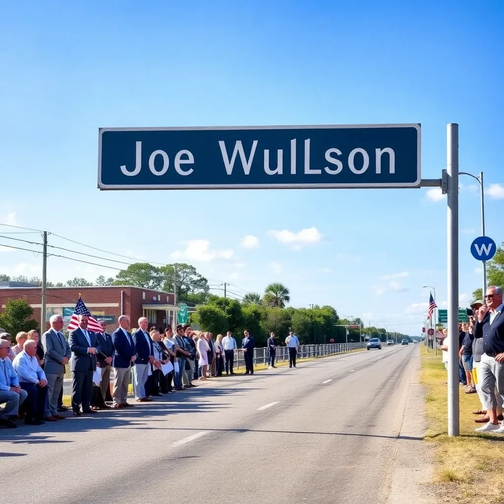 Road Renaming Ceremony in West Columbia Honors Congressman Joe Wilson