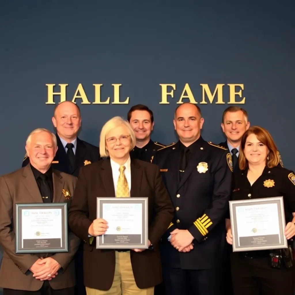 Seven Law Enforcement Professionals Inducted into South Carolina Law Enforcement Officers Hall of Fame