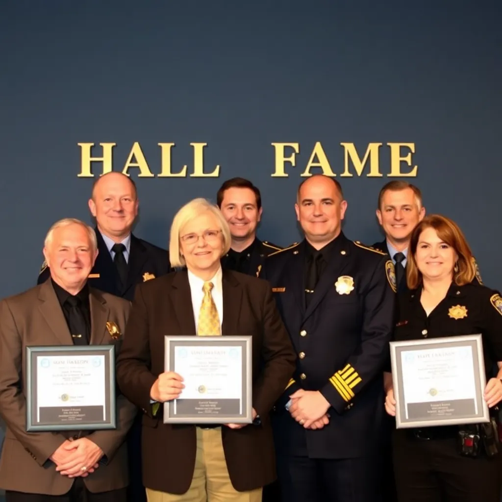 Seven Law Enforcement Professionals Inducted into South Carolina Law Enforcement Officers Hall of Fame