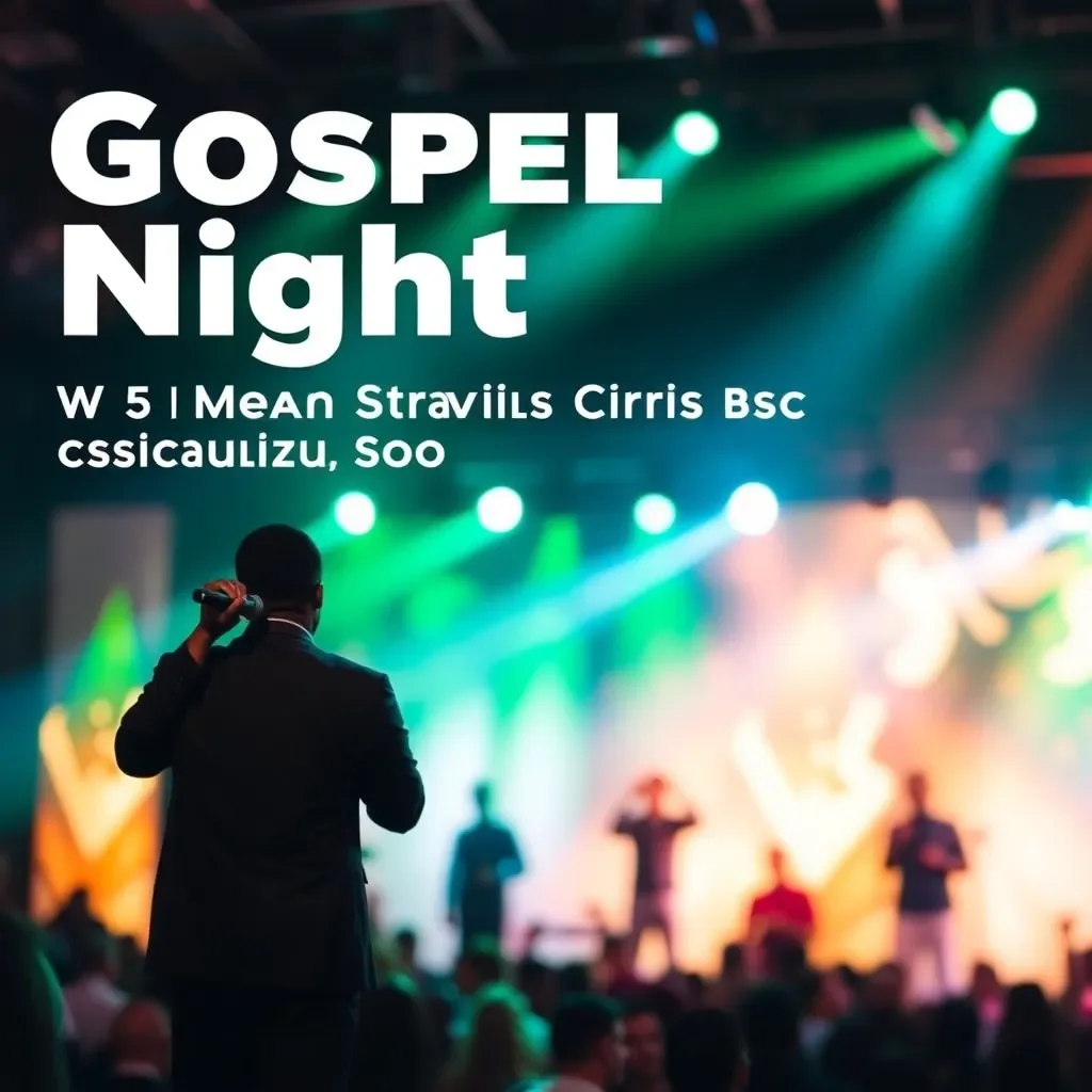 Exciting Gospel Night in Columbia with Melvin Crispell III Coming Soon