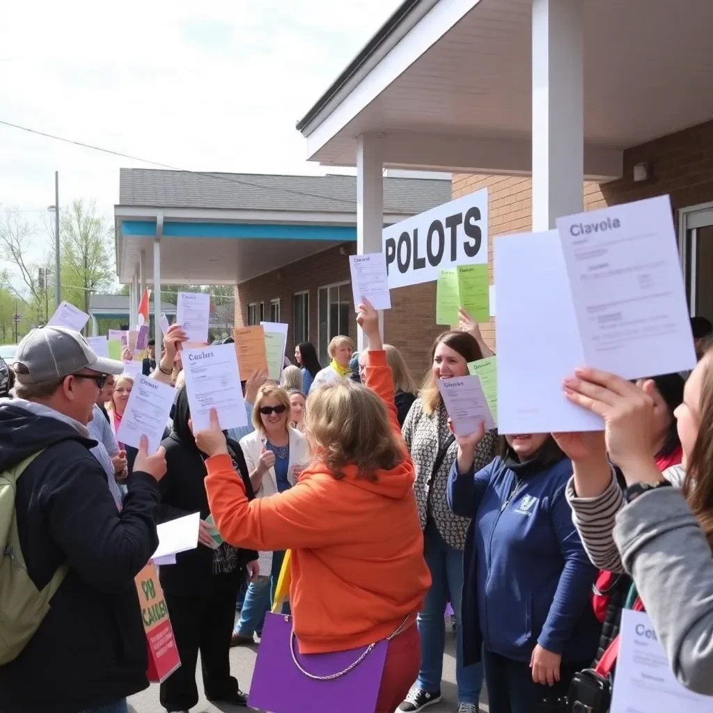 Voting Day Excitement and Community Spirit Shine in Columbia, SC