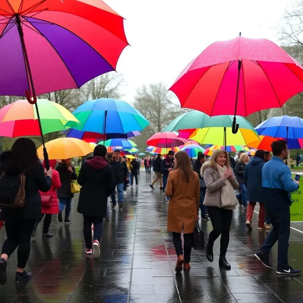 Columbia Residents Enthusiastically Participate in School Board Elections Amid Rainy Weather