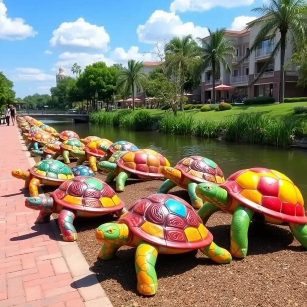 Columbia Invites Local Artists to Create Turtle-Themed Sculptures for Riverwalk Project