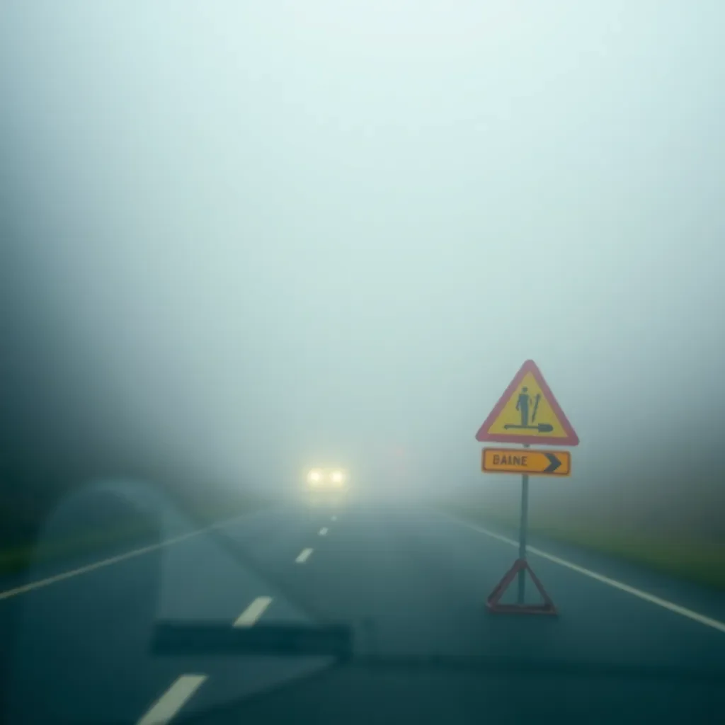 Dense Fog Alert Issued for Lancaster and Surrounding Areas