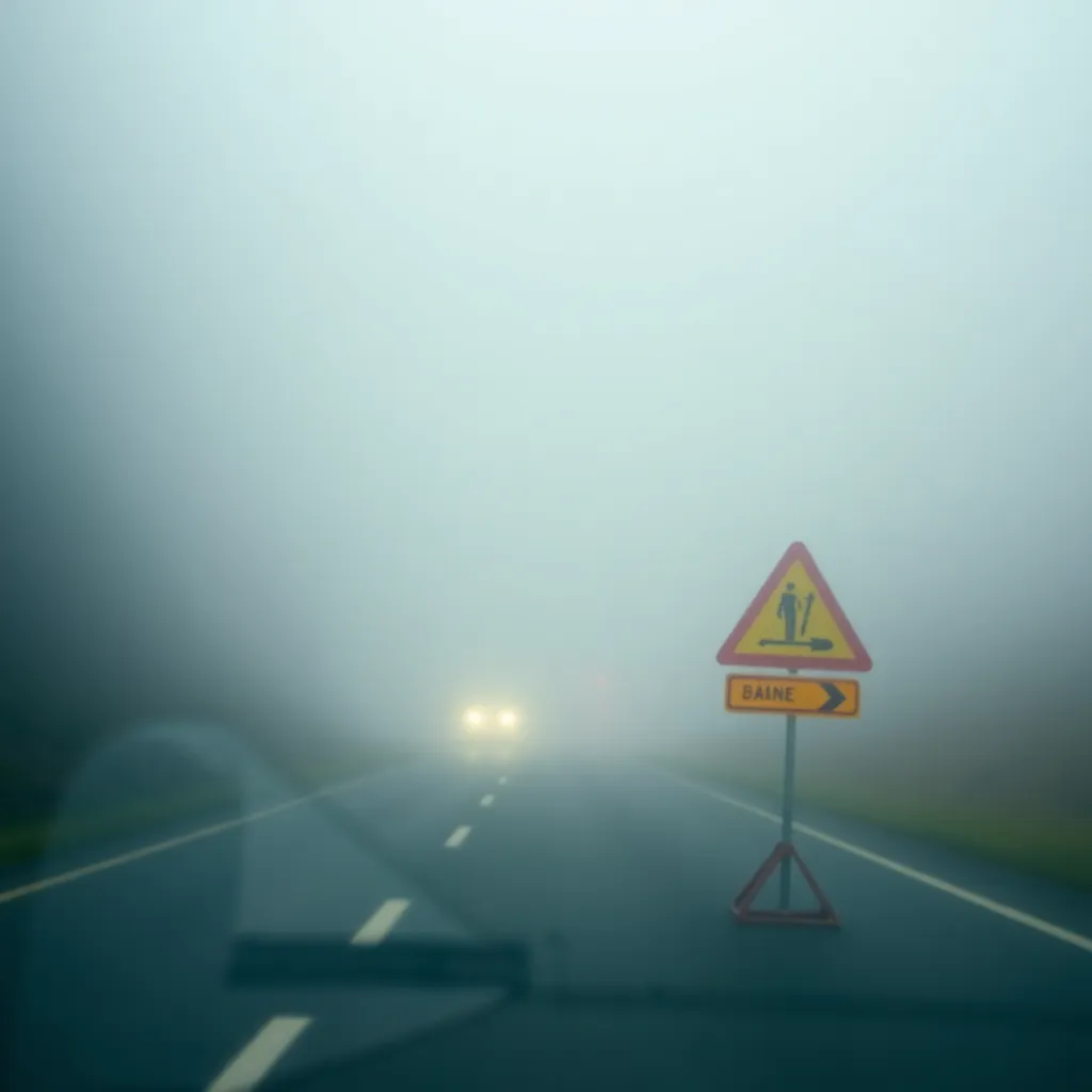 Dense Fog Alert Issued for Lancaster and Surrounding Areas