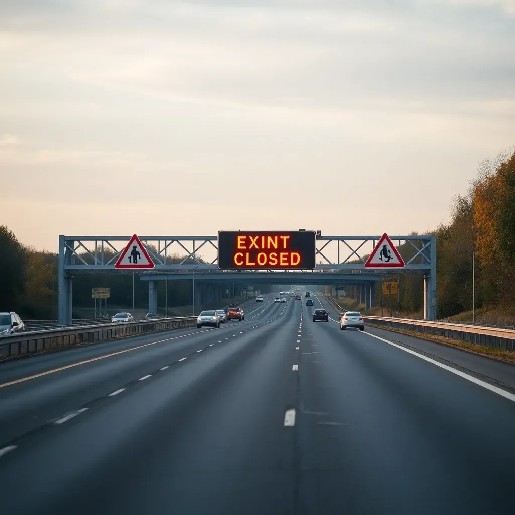 Columbia Residents Alerted to Permanent Exit Closure on Interstate 26 This Tuesday Night