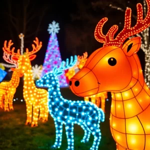 Columbia's Riverbanks Zoo Set to Illuminate the Holiday Season with Wild Lights Event