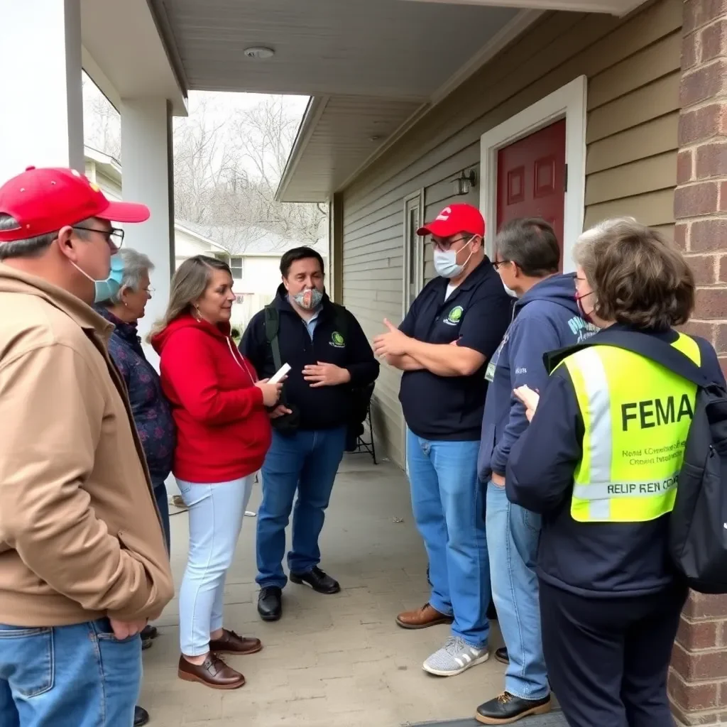 Heads Up, Lexington Residents: FEMA is Door-to-Door Offering Assistance This Week!