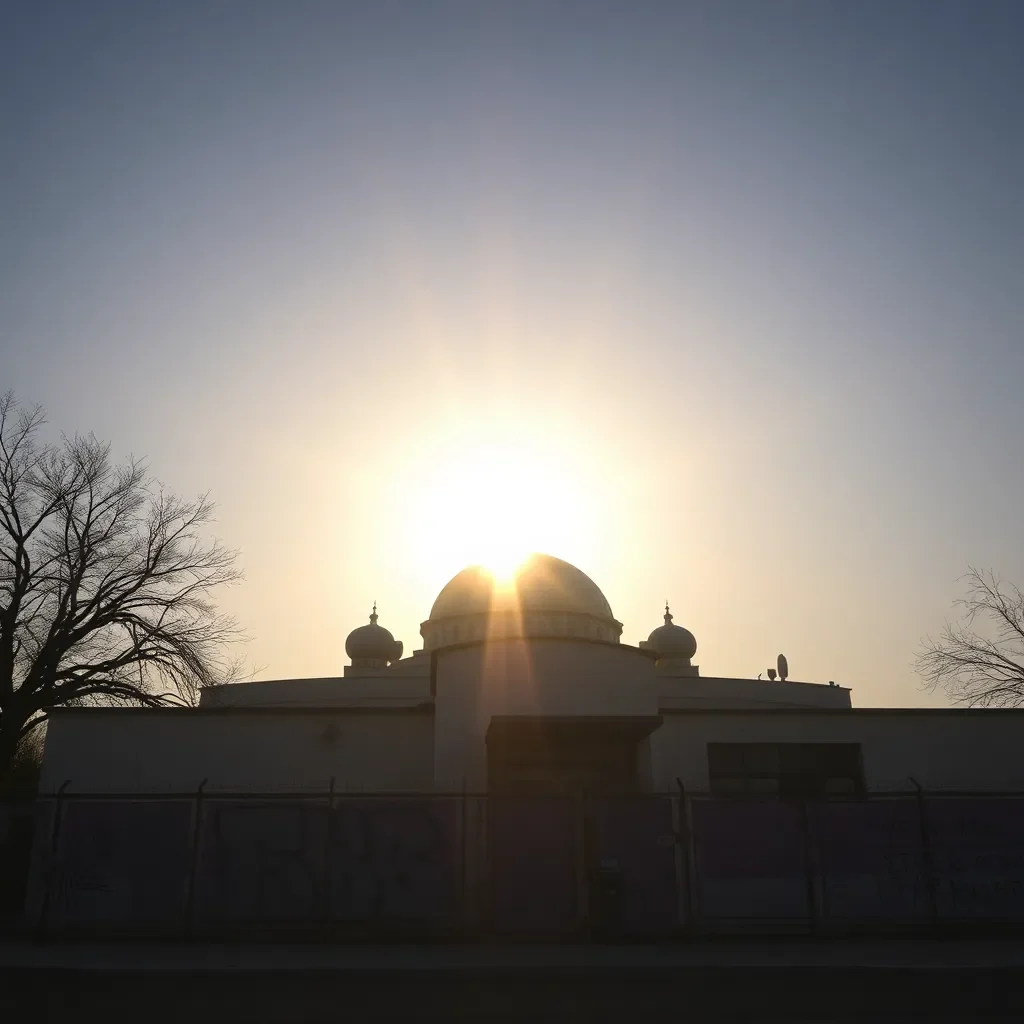 Sunny Weather Overshadowed by Vandalism Incident at Columbia Mosque