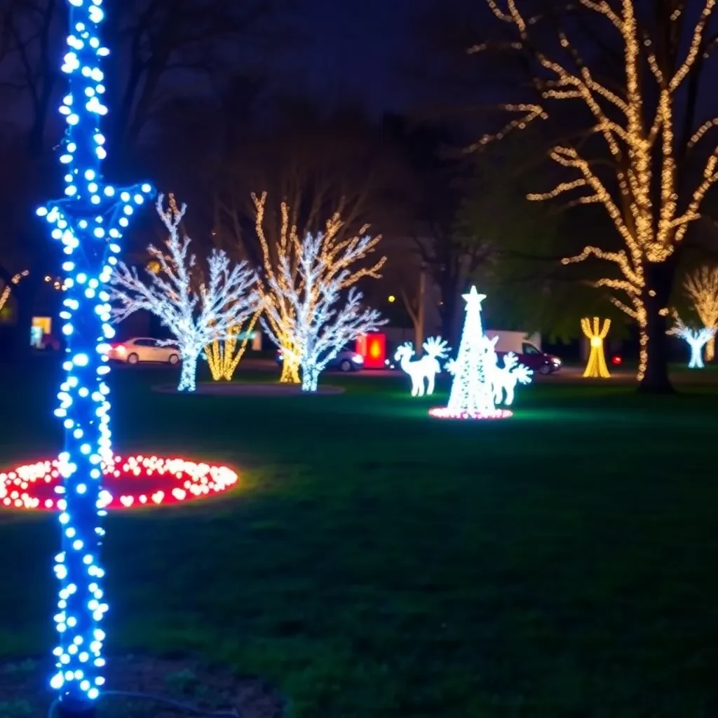 Columbia Kicks Off the Holiday Magic with Spectacular Drive-Thru Light Show at Saluda Shoals Park