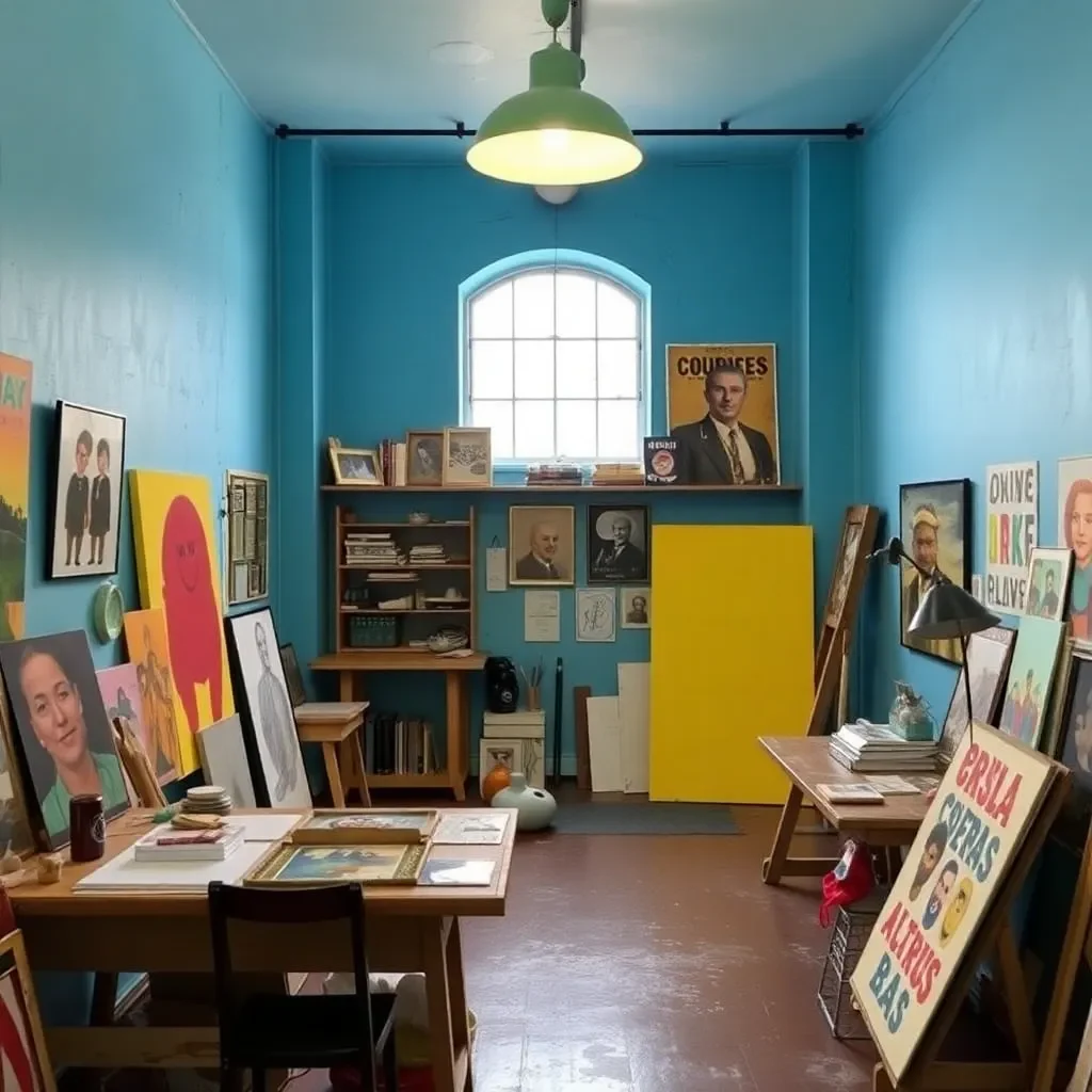 Columbia Transforms Old Police Substation into Vibrant Artist Studios