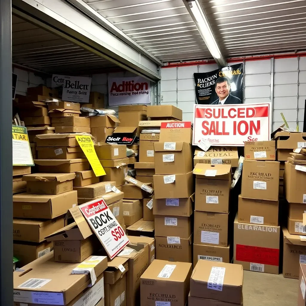 Big Public Storage Auction Set for December in Columbia!