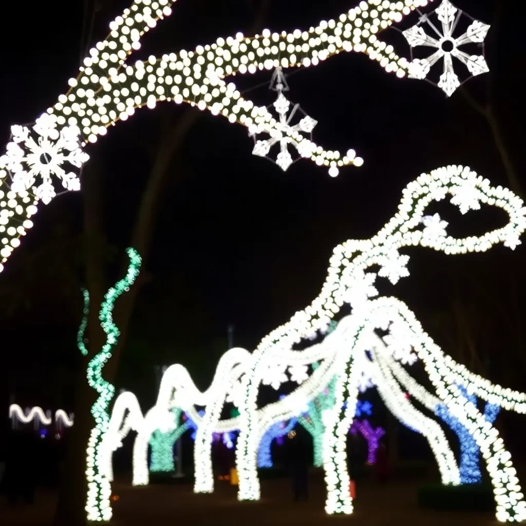 Get Ready for a Magical Holiday Experience at Wild Lights in Columbia's Riverbanks Zoo!