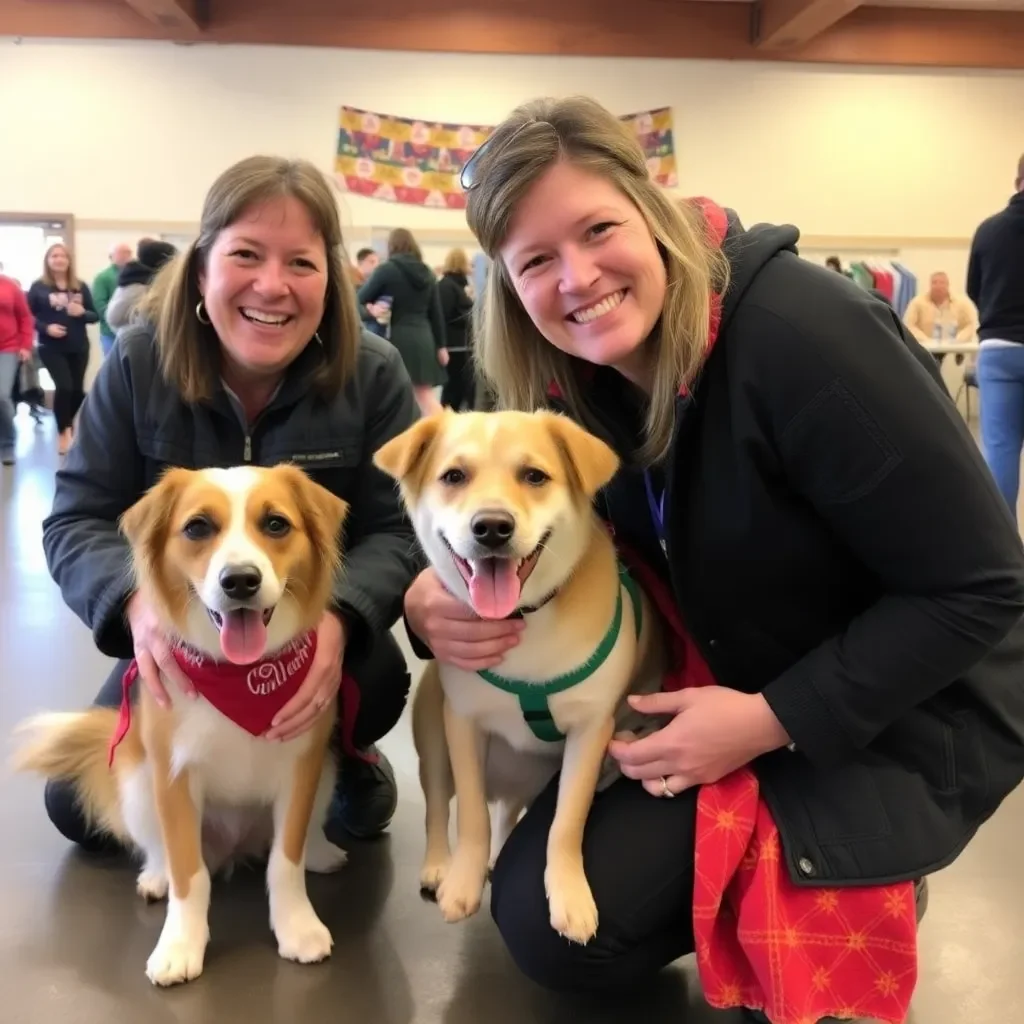 Lexington County Hosts Heartwarming Thanksgiving Pet Adoption Event Featuring Sarina the Sweet Pup